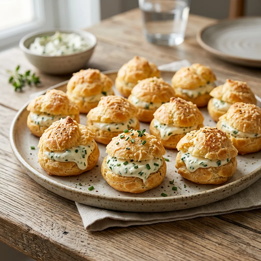 Creamy Boursin Cheese Puffs