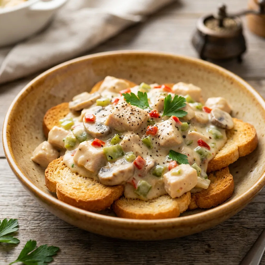 Creamy Chicken a la King