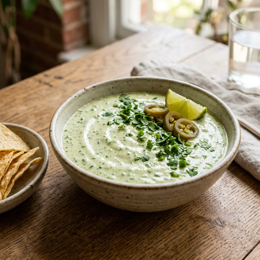 Creamy Jalapeño Sauce