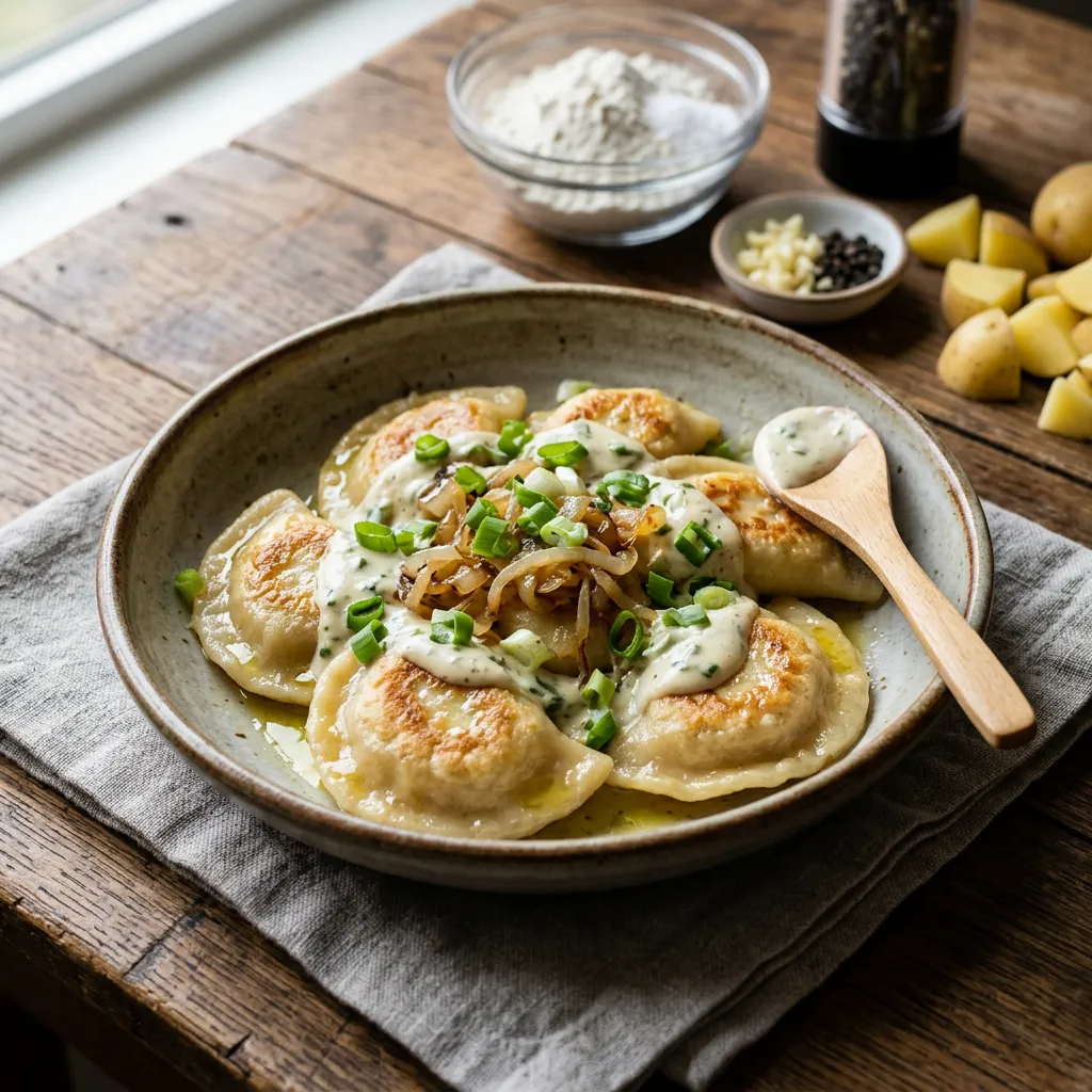 Creamy Potato Pierogi