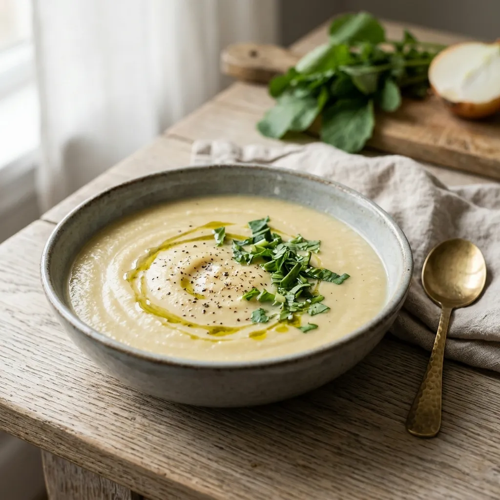 Creamy Turnip Soup Recipe