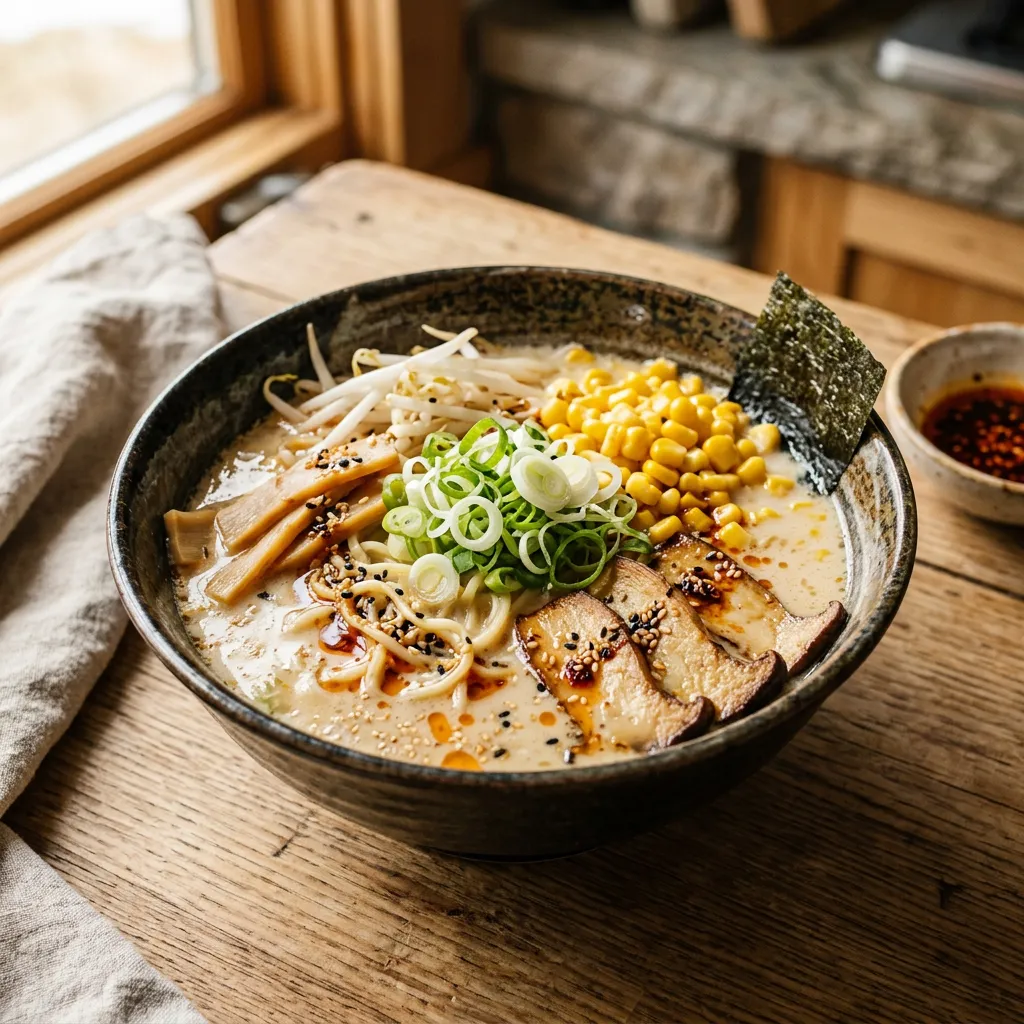 Creamy Vegan Miso Butter Ramen