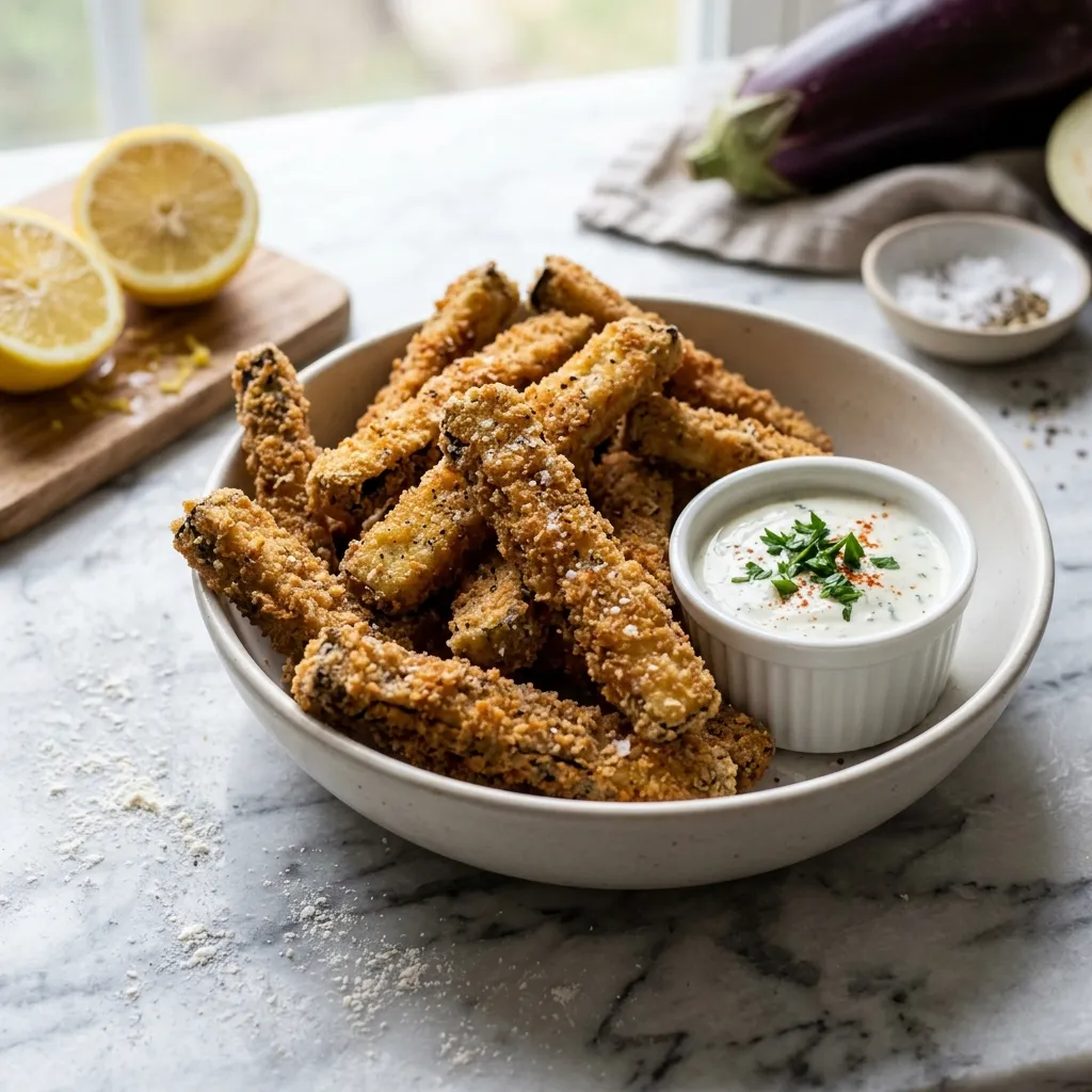 Crispy Eggplant Fries