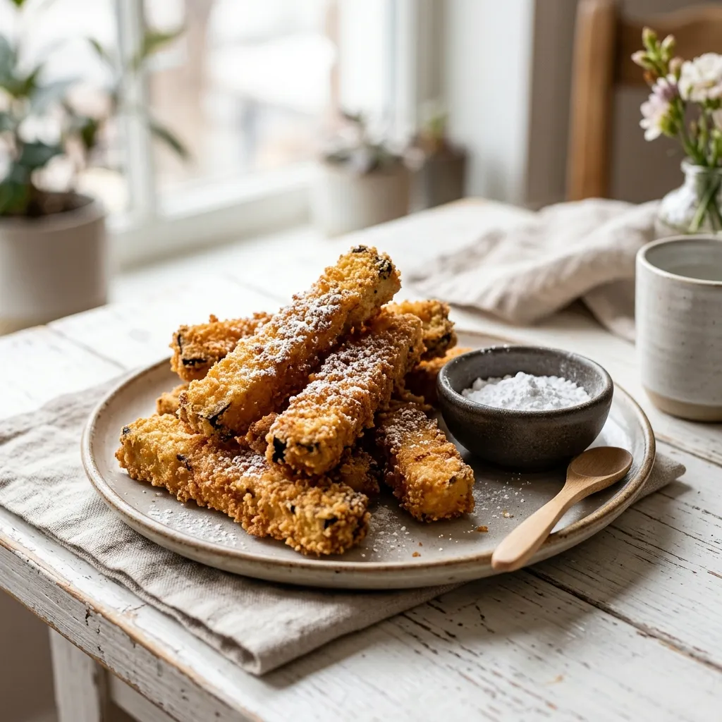 Crispy Eggplant Sticks