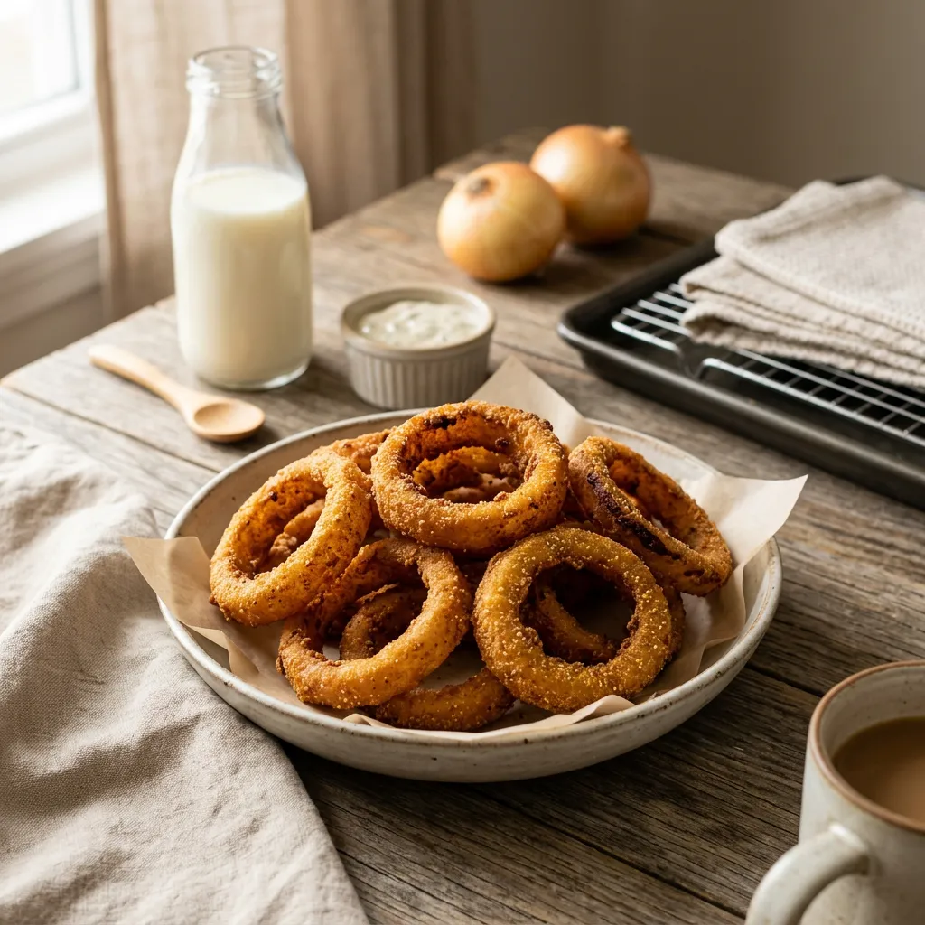 Crispy Fried Onion Rings