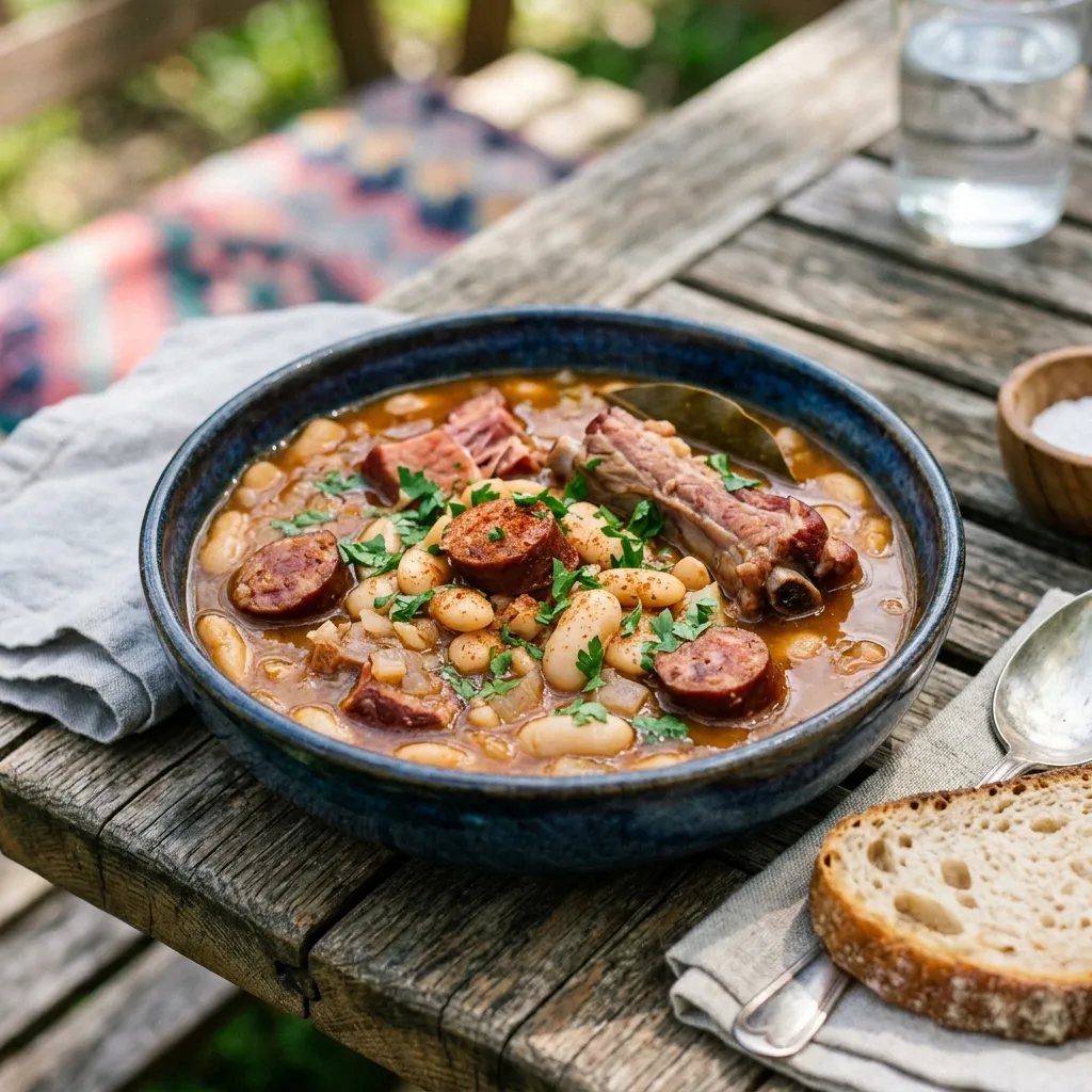 Croatian Bean Soup (Grah i Varivah)
