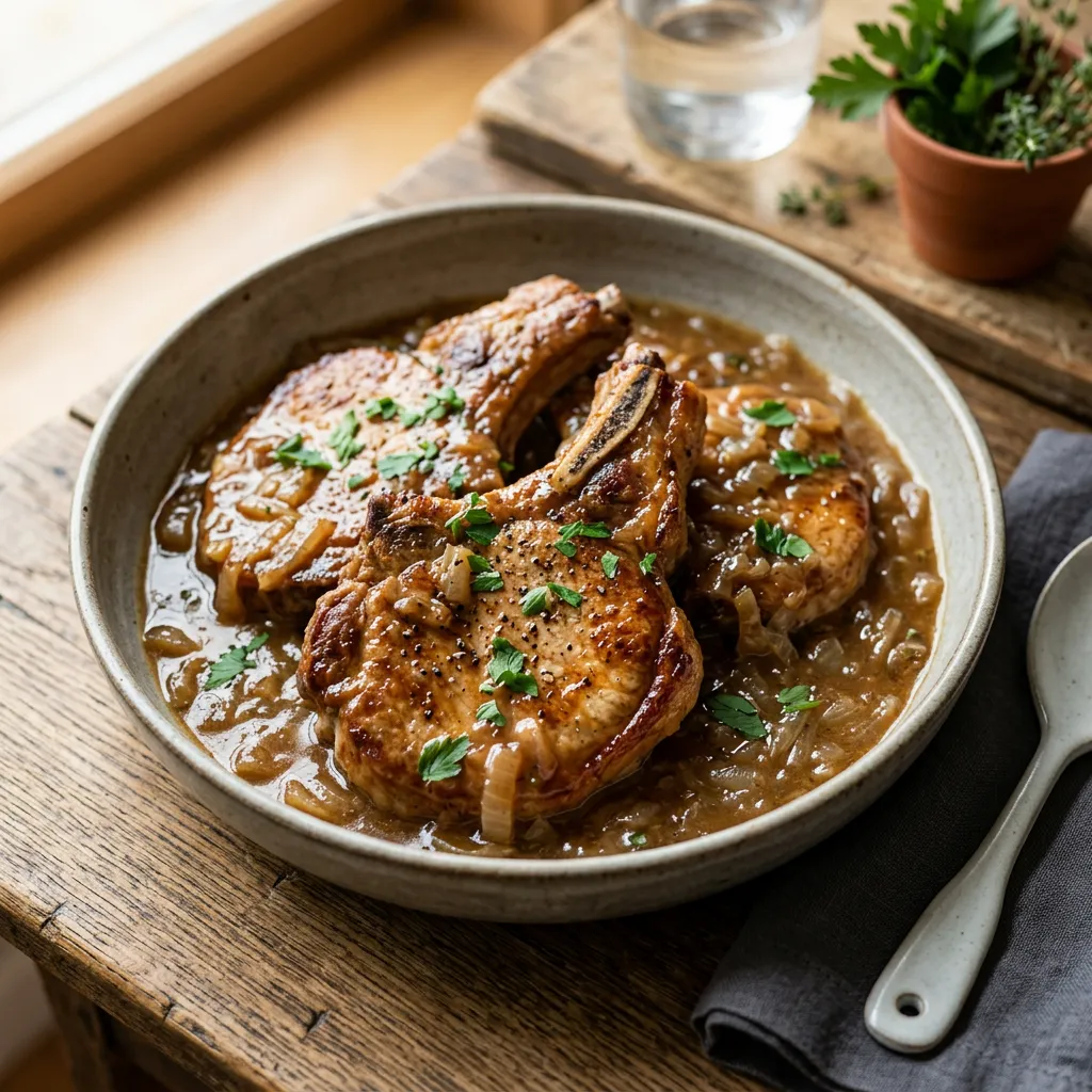 Crock Pot Easiest Pork Chops