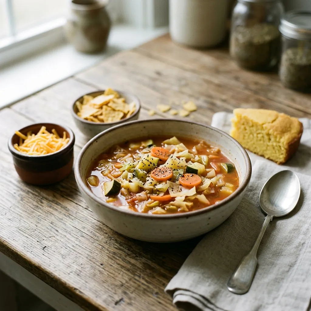 Crock Pot Garden Cabbage Soup