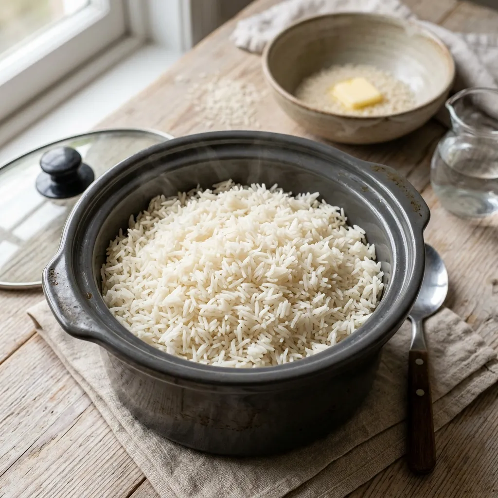 Crock Pot Jasmine Rice