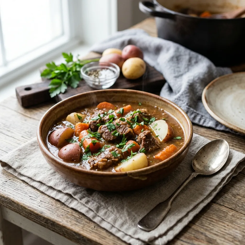 Crock Pot Lamb Stew