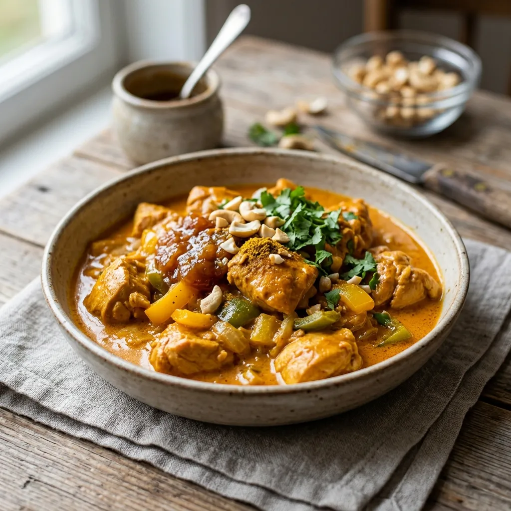Crock Pot Orange Curried Chicken