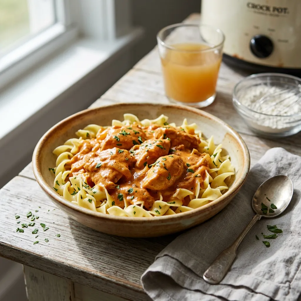 Crock Pot Paprika Chicken With Dumplings Recipe