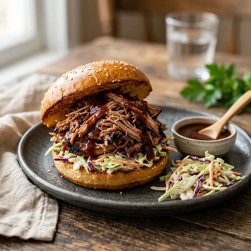 Crock Pot Pork Shoulder for Pulled-Pork Sandwiches