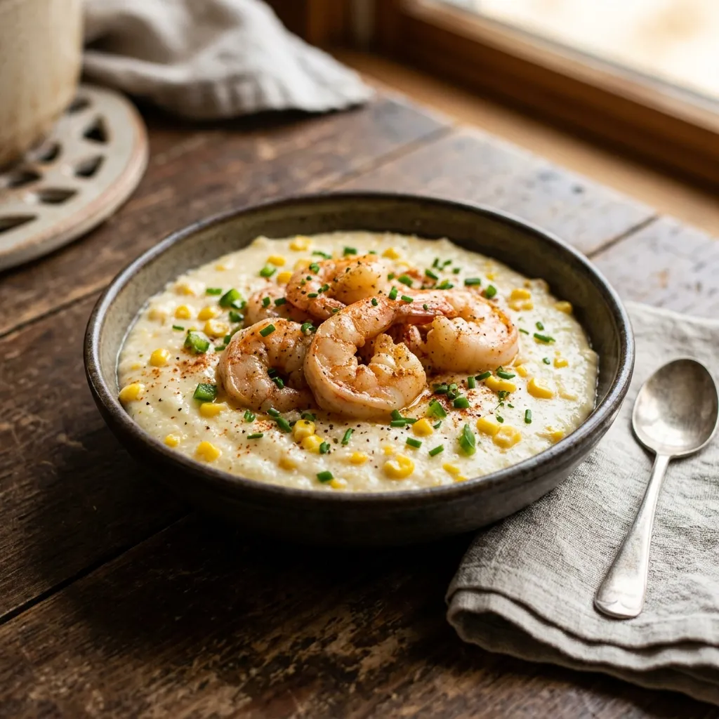 Crock Pot Shrimp and Grits