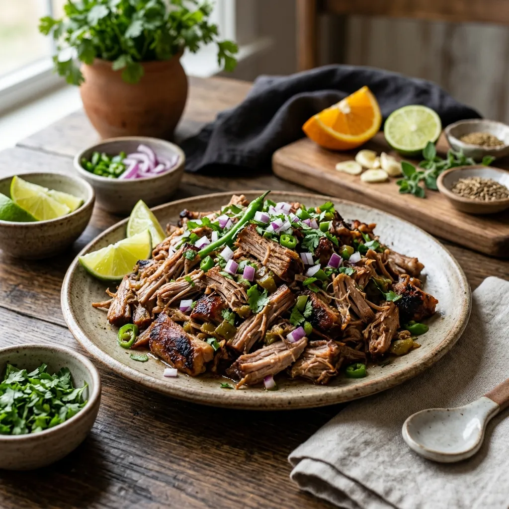 Crock Pot South American Pulled Pork