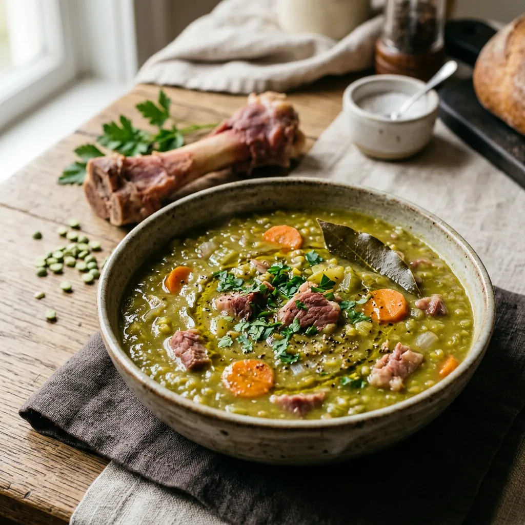 Crock Pot Split Pea Soup