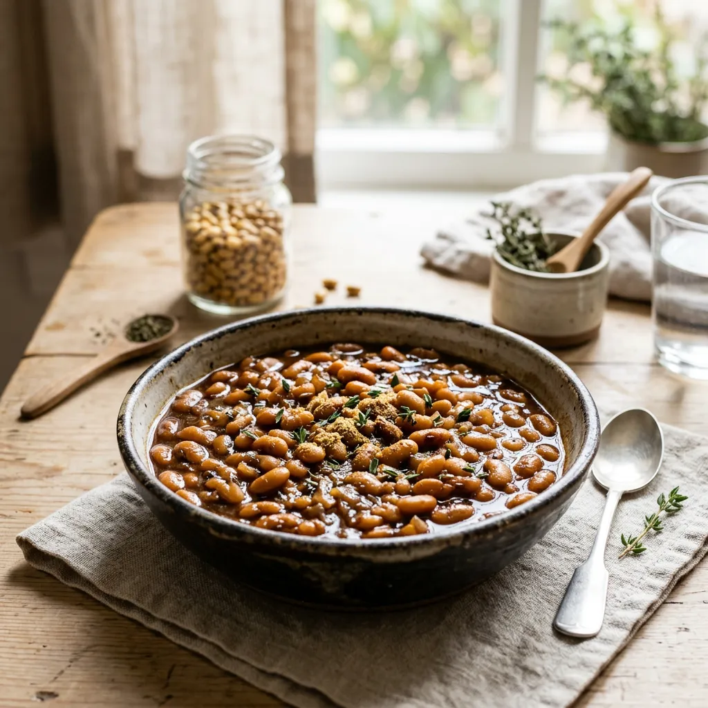 Crock Pot Yellow Eye Beans