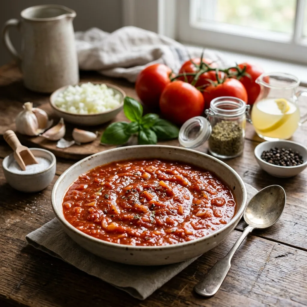 Crockpot Tomato Sauce