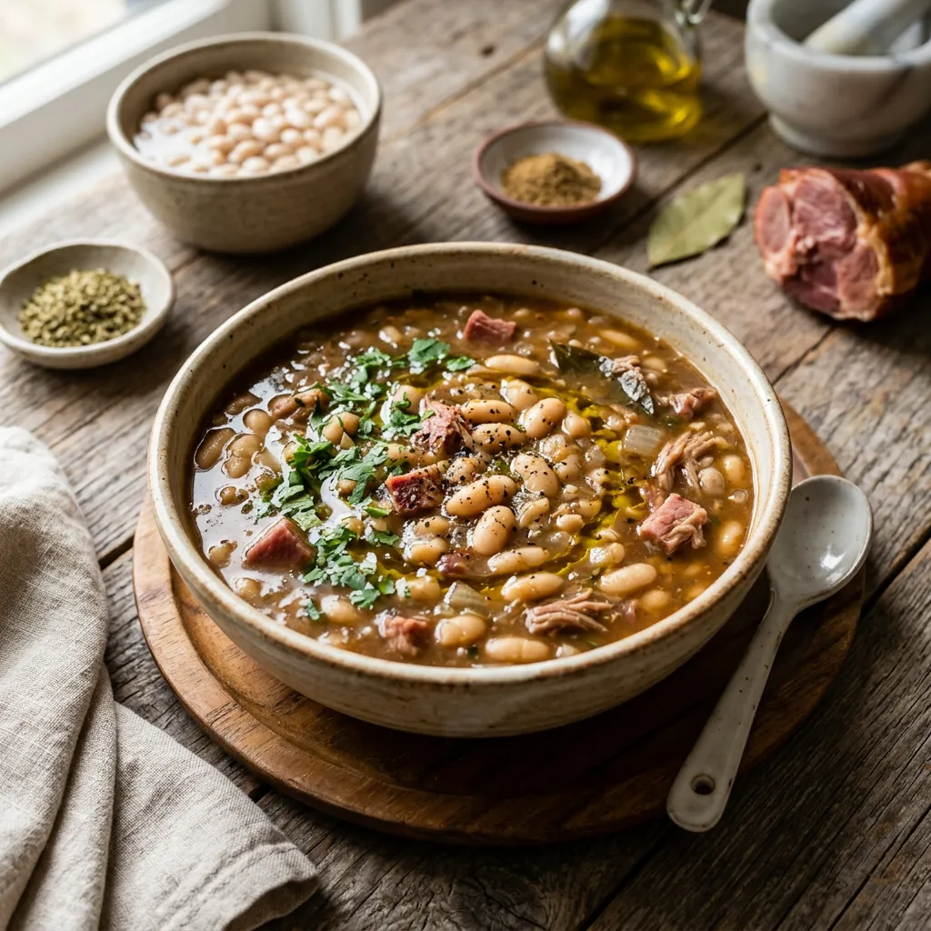 Cuban White Bean Soup