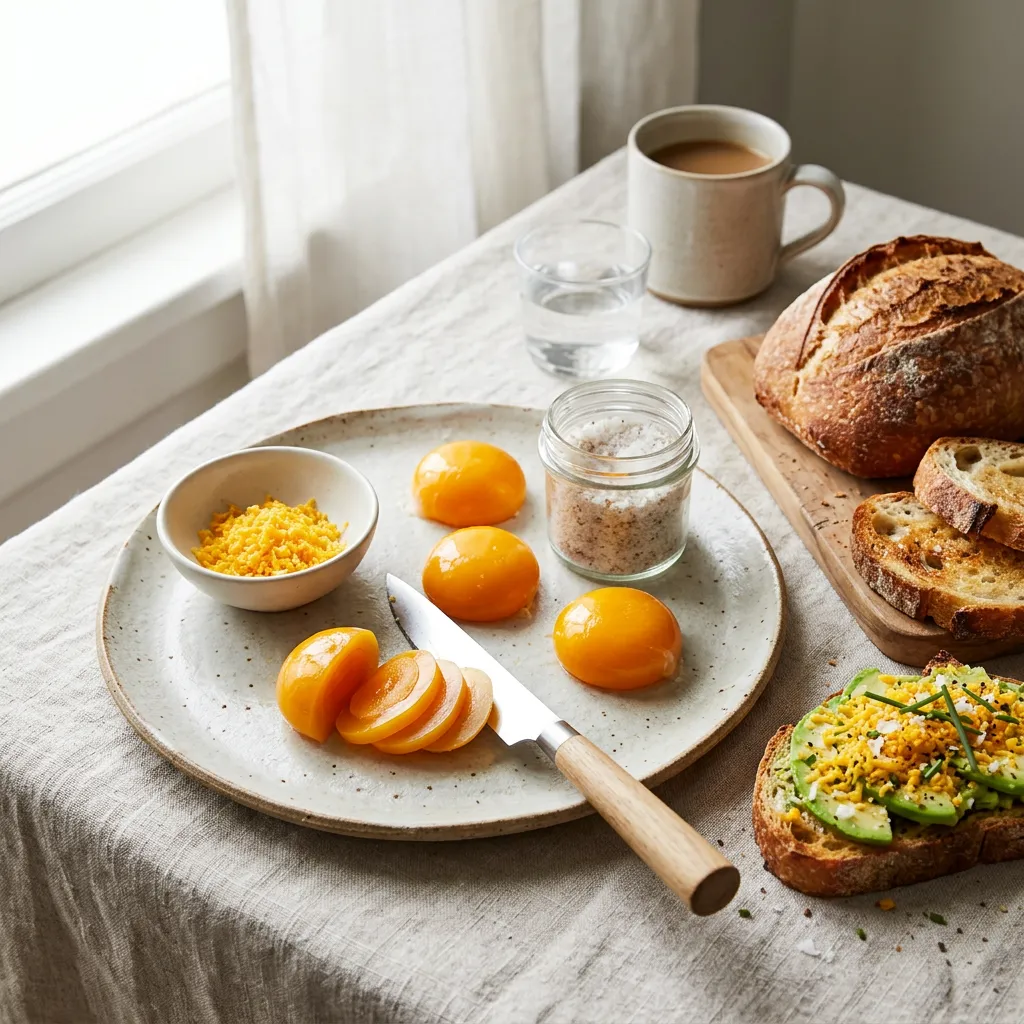 Cured Egg Yolks