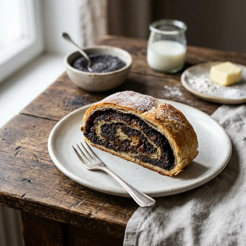 Czech Poppy Seed Sweet Roll (Kolace) Filling