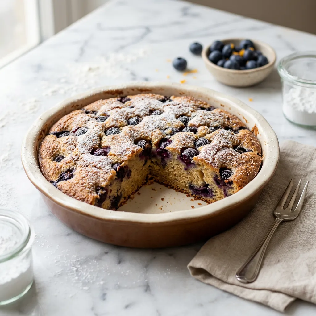 Czechoslovakian Bublanina Dessert