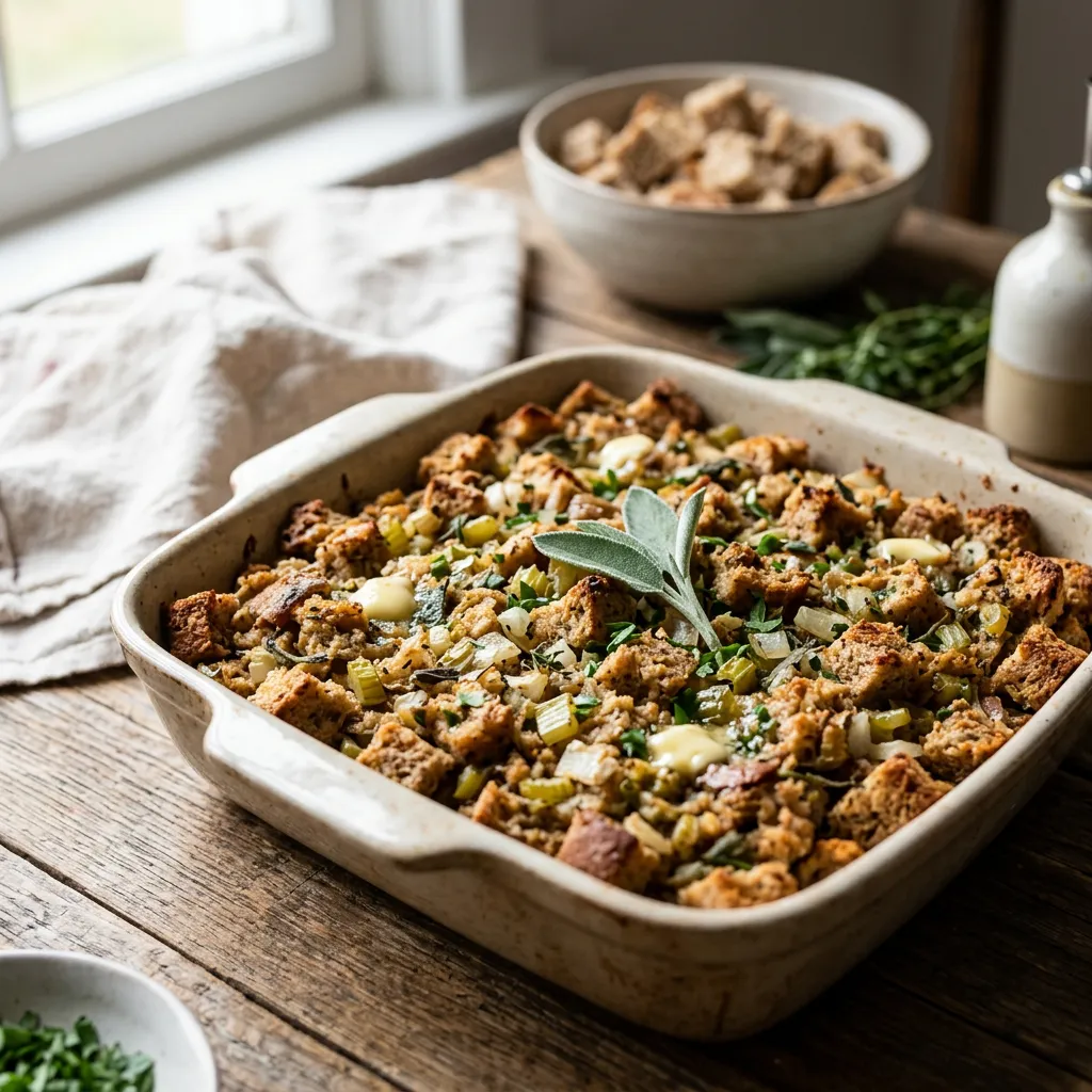 Dairy-Free Bread Stuffing