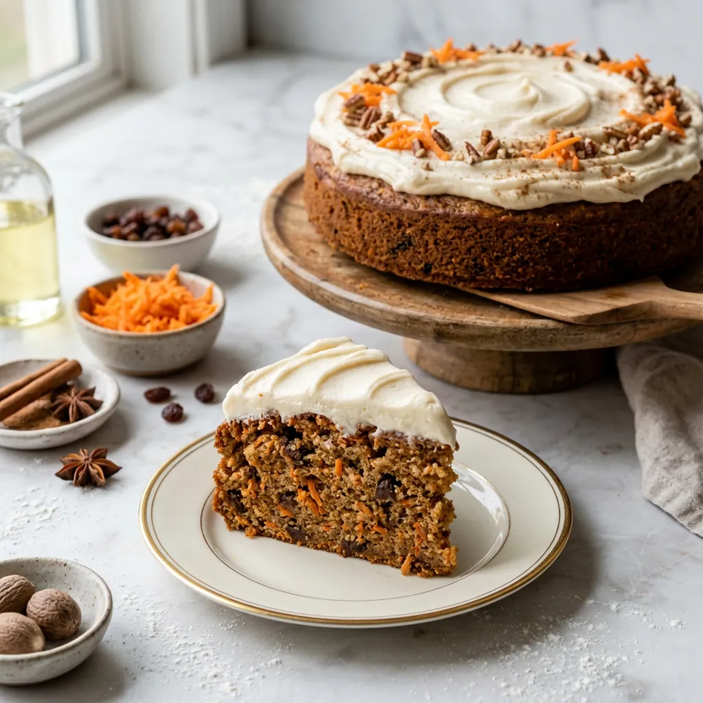 Dairy Free Carrot Cake Recipe