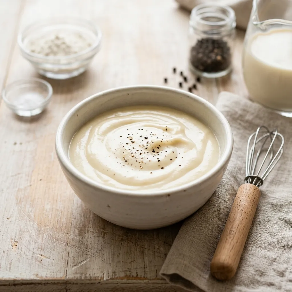 Dairy-Free Creamy Béchamel Sauce