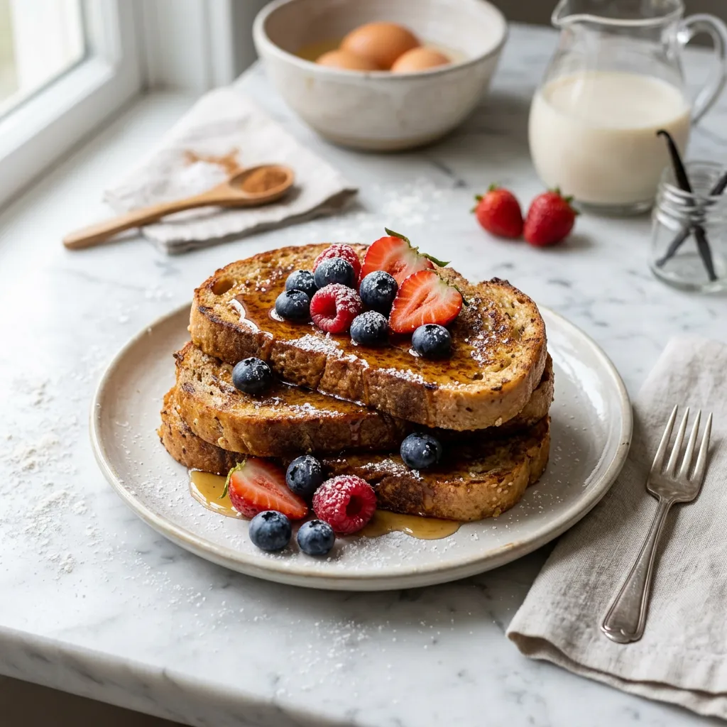 Dairy-Free French Toast Recipe With Soy, Rice or Almond Milk