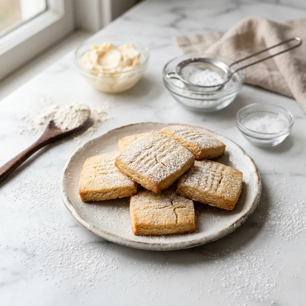 Dairy-Free Shortbread Cookies
