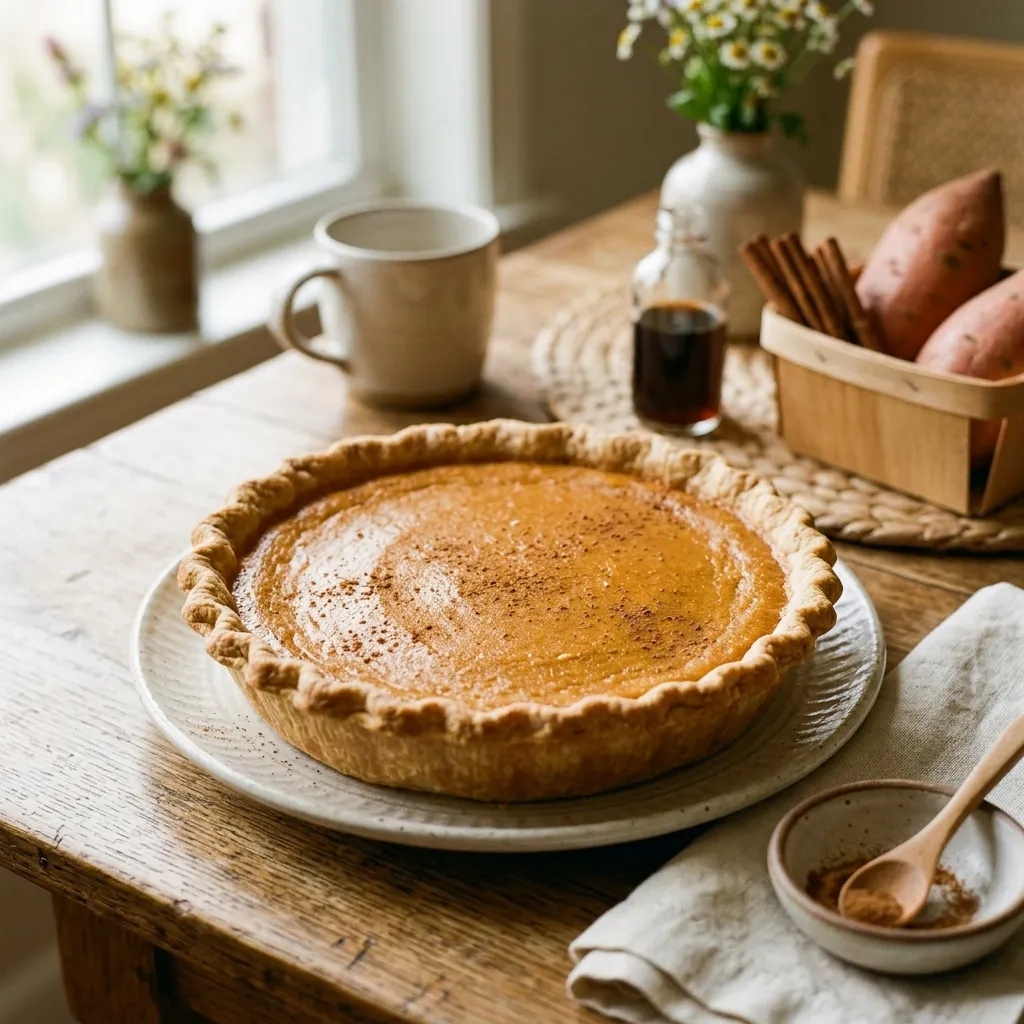 Dairy-Free Sweet Potato Pie (Pareve)