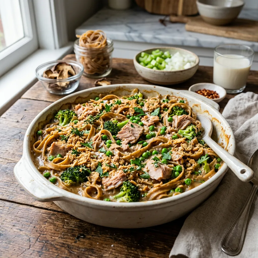 Dairy-Free Tuna Casserole Recipe