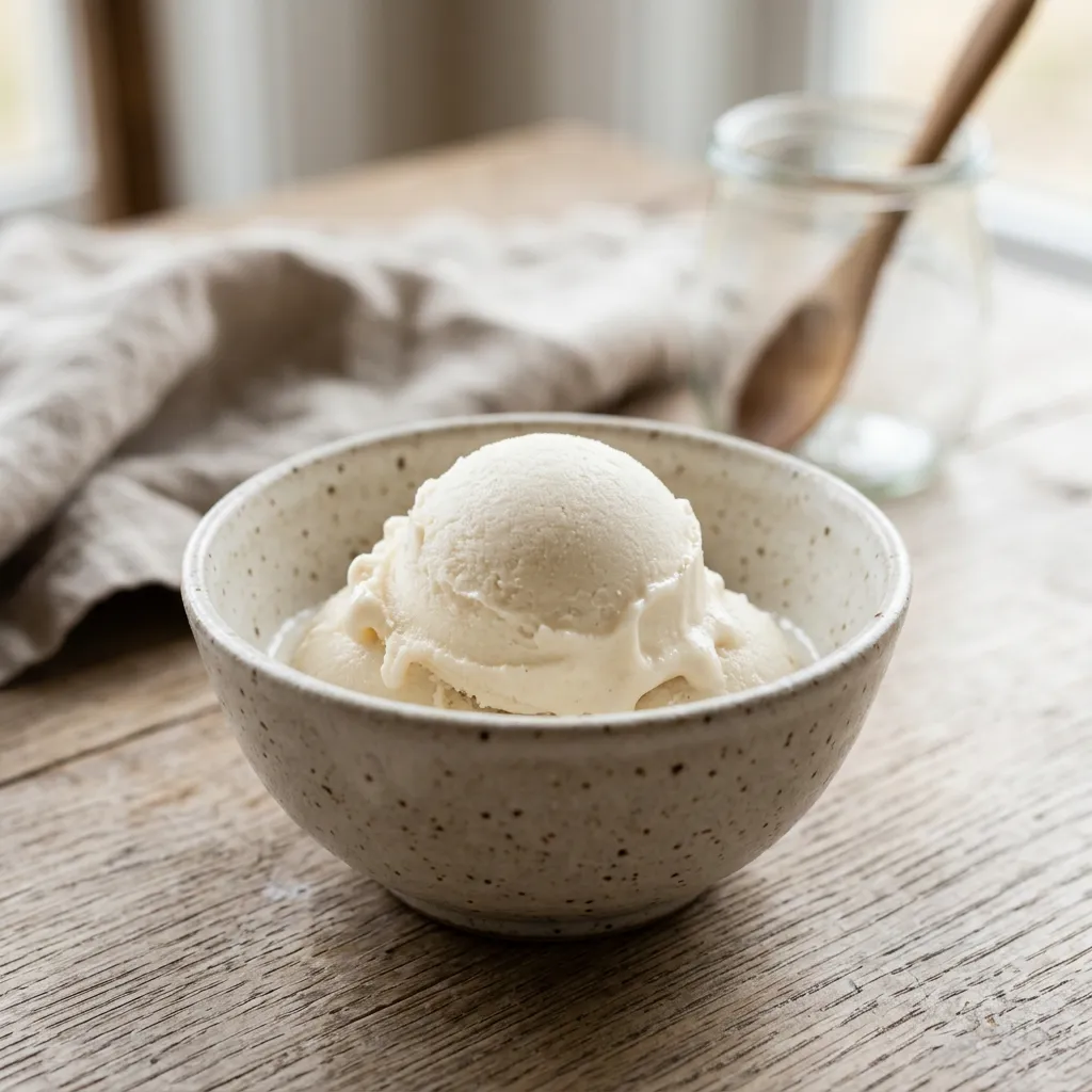 Dairy-Free Vanilla Ice Cream Recipe
