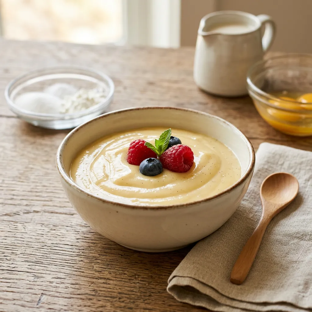 Dairy-Free Vanilla Pudding