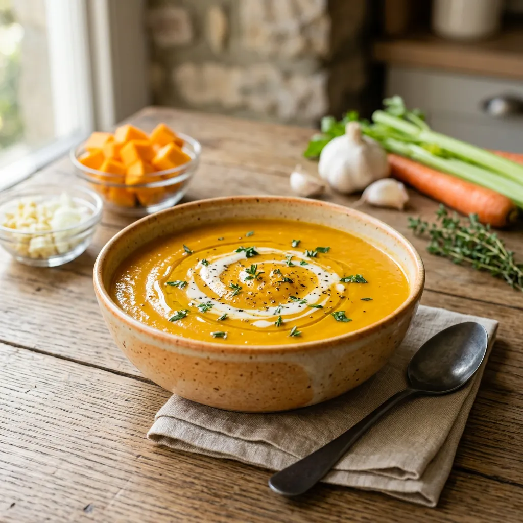Dairy-Free Vegan Butternut Squash Soup
