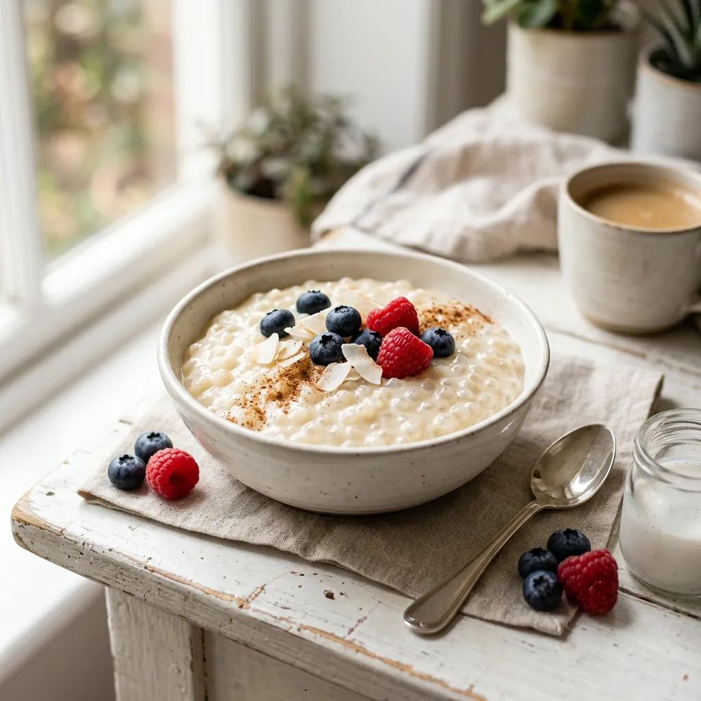 Dairy-Free Vegan Tapioca Pudding