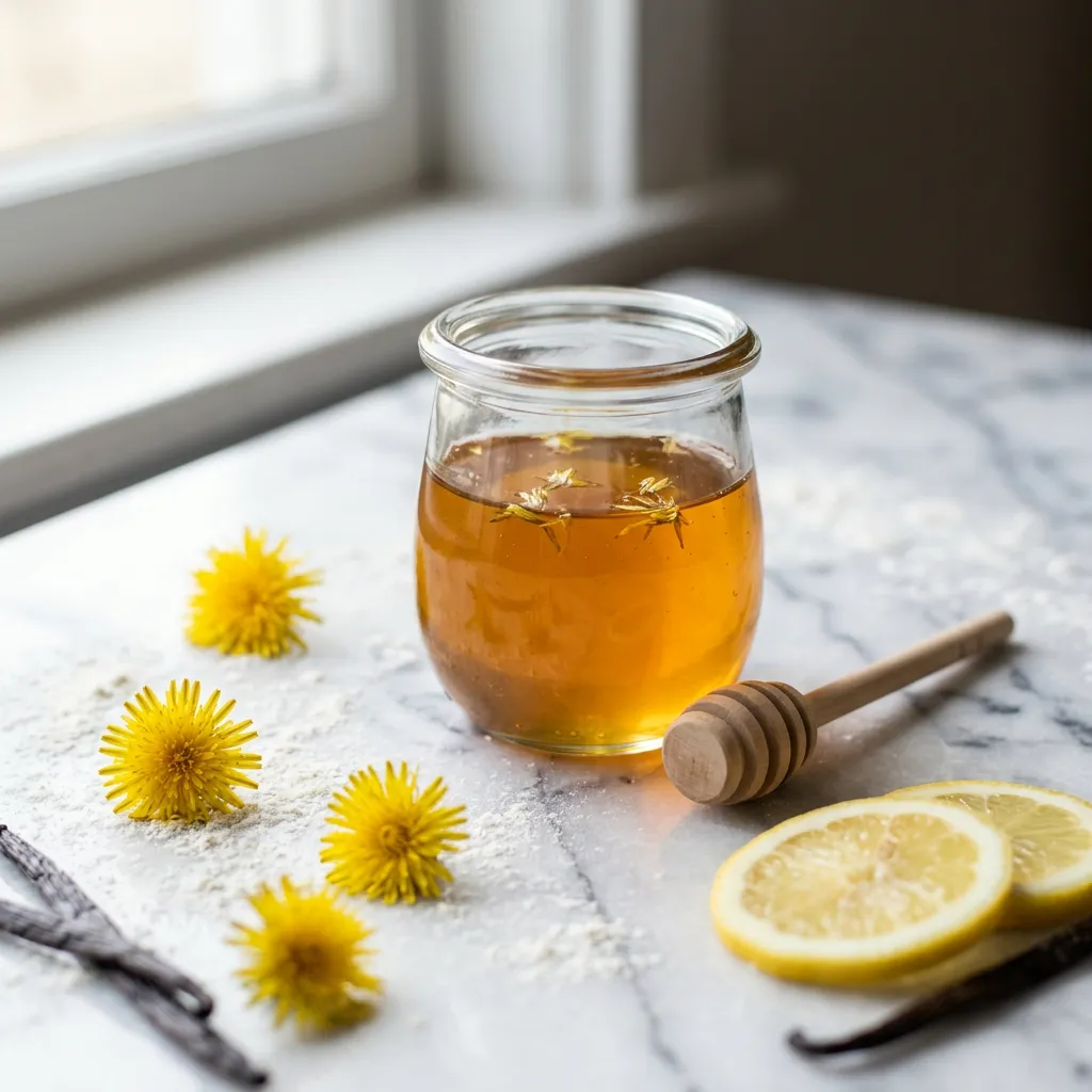 Dandelion Honey Recipe: Sweet and Simple Floral Syrup