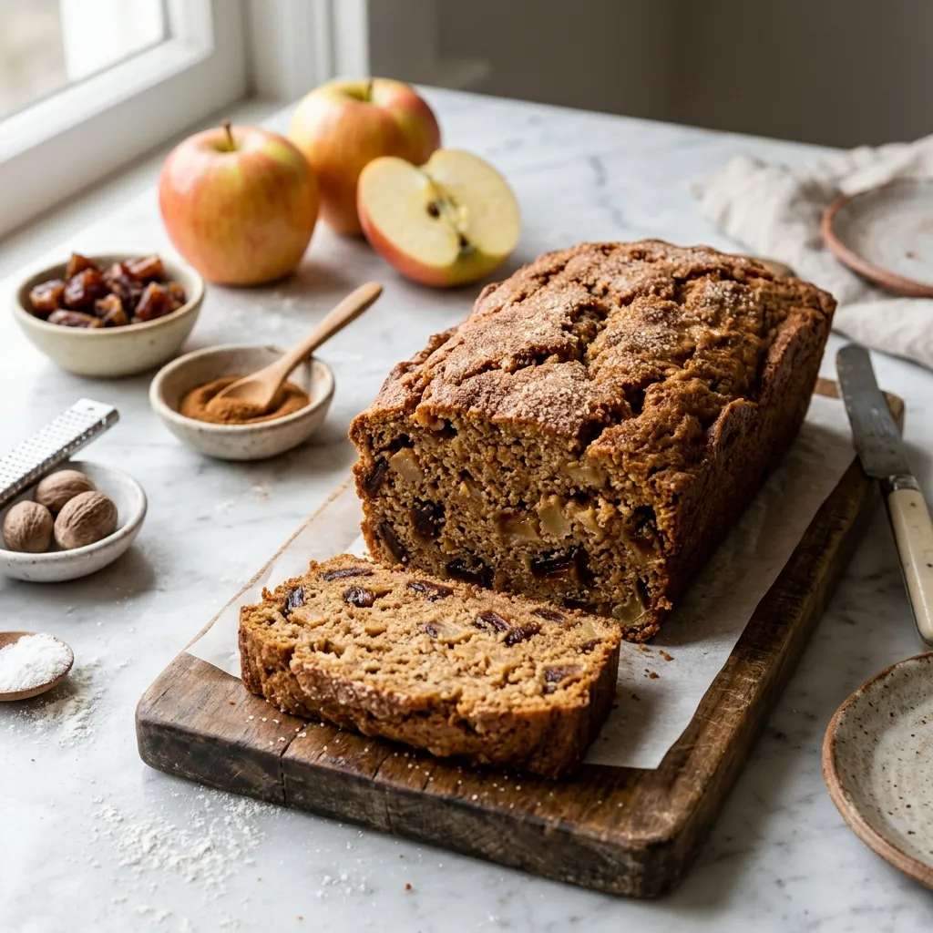 Date Apple Quick Bread