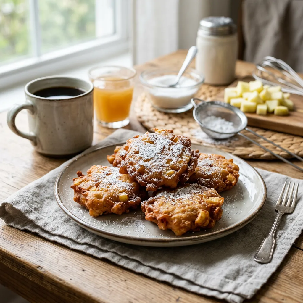 Deep-Fried Apple Fritters