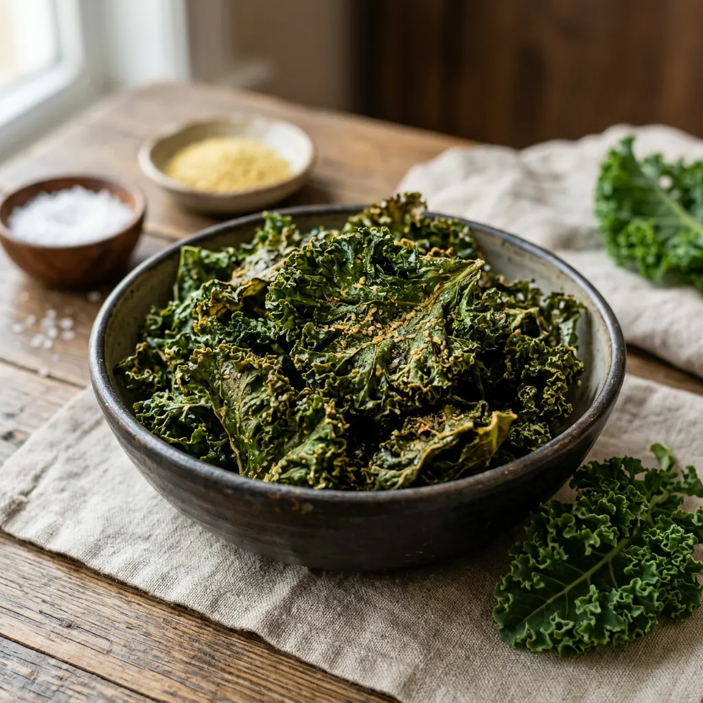 Dehydrated Kale Chips