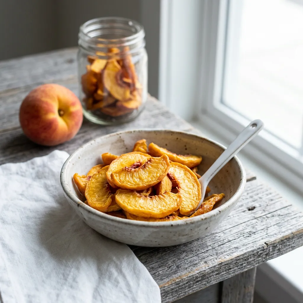 Dehydrated Peaches