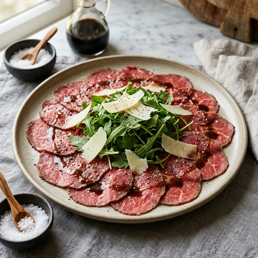 Delicious Italian Carpaccio