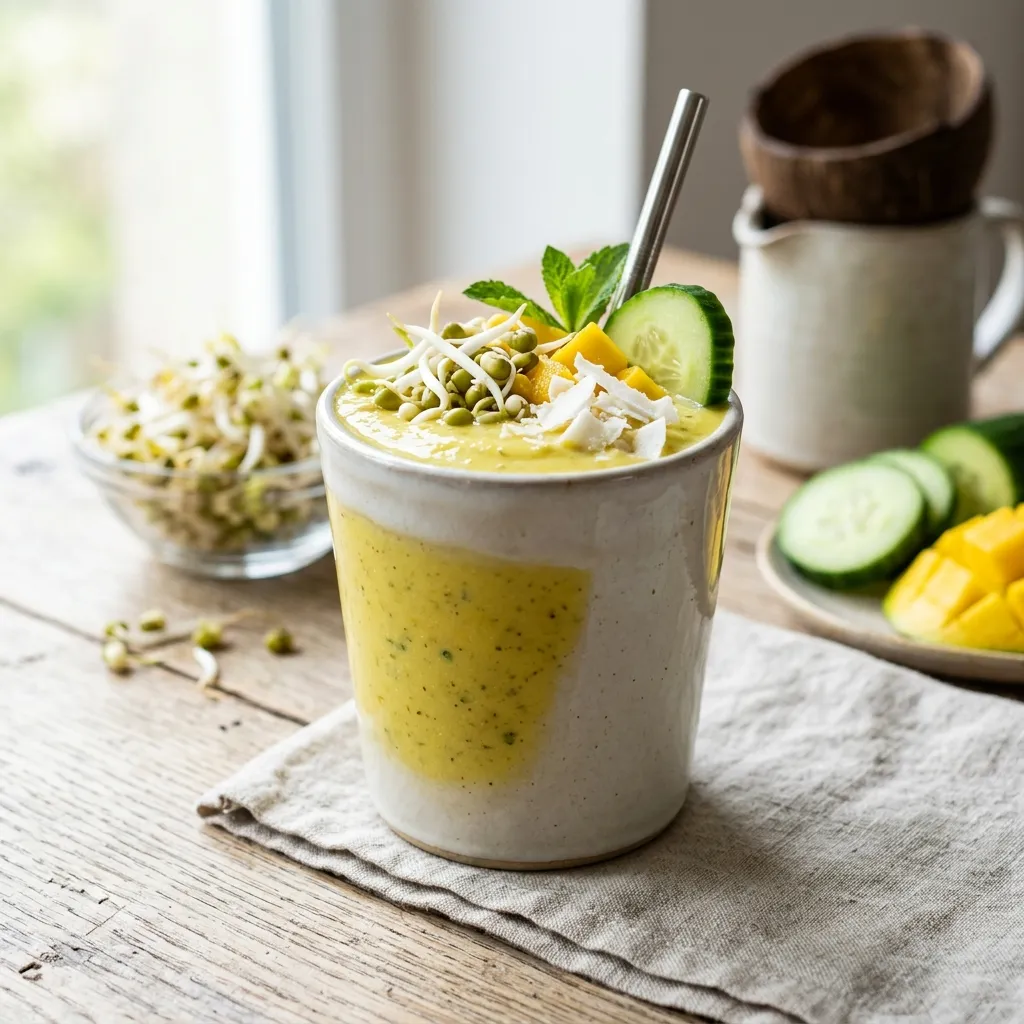Delicious Mung Bean Sprouts Juice & Smoothie Recipe