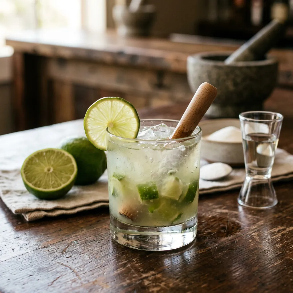 Discover the Classic Caipirinha Recipe with Authentic Ingredients