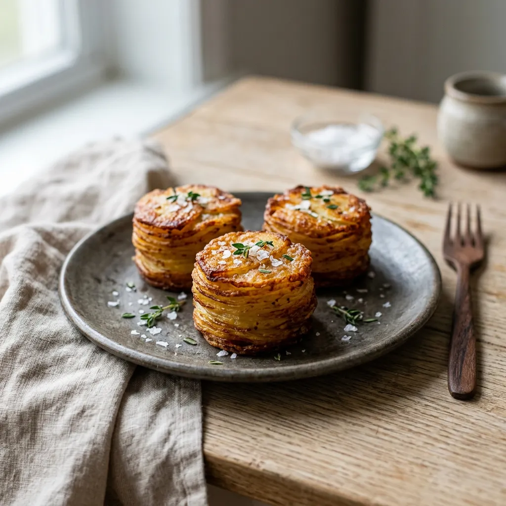 Discover the Secret to Crispy Million Layer Potatoes