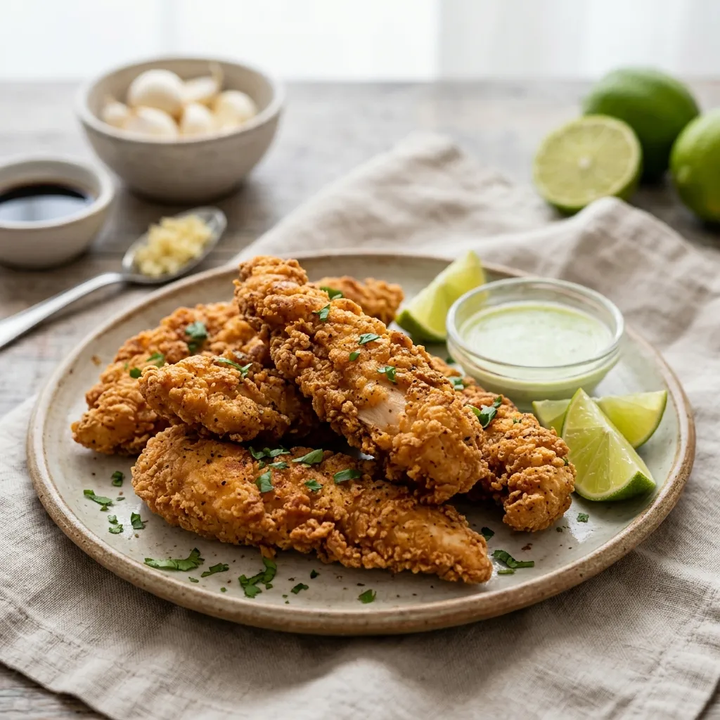 Dominican Fried Chicken (Chicharrones de Pollo)