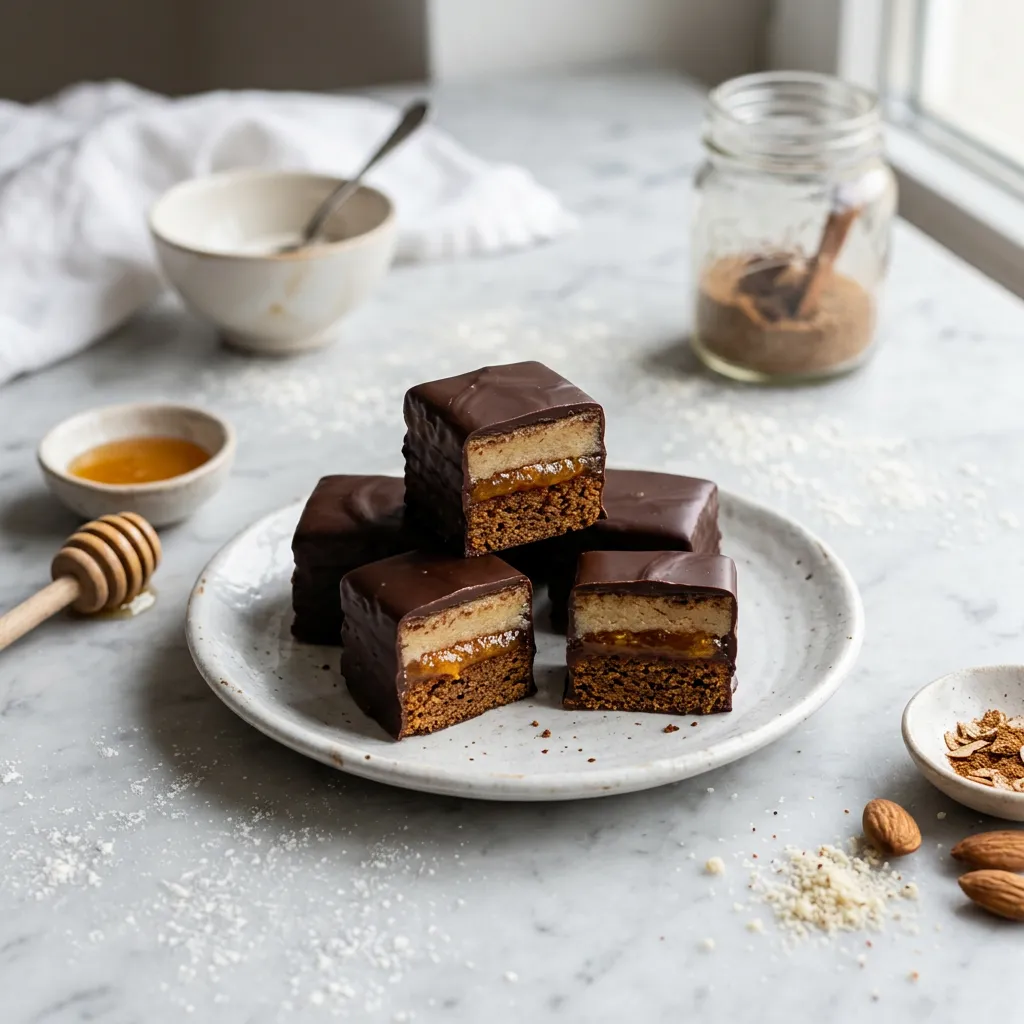 Dominosteine (German Layered Christmas Cookie) Recipe