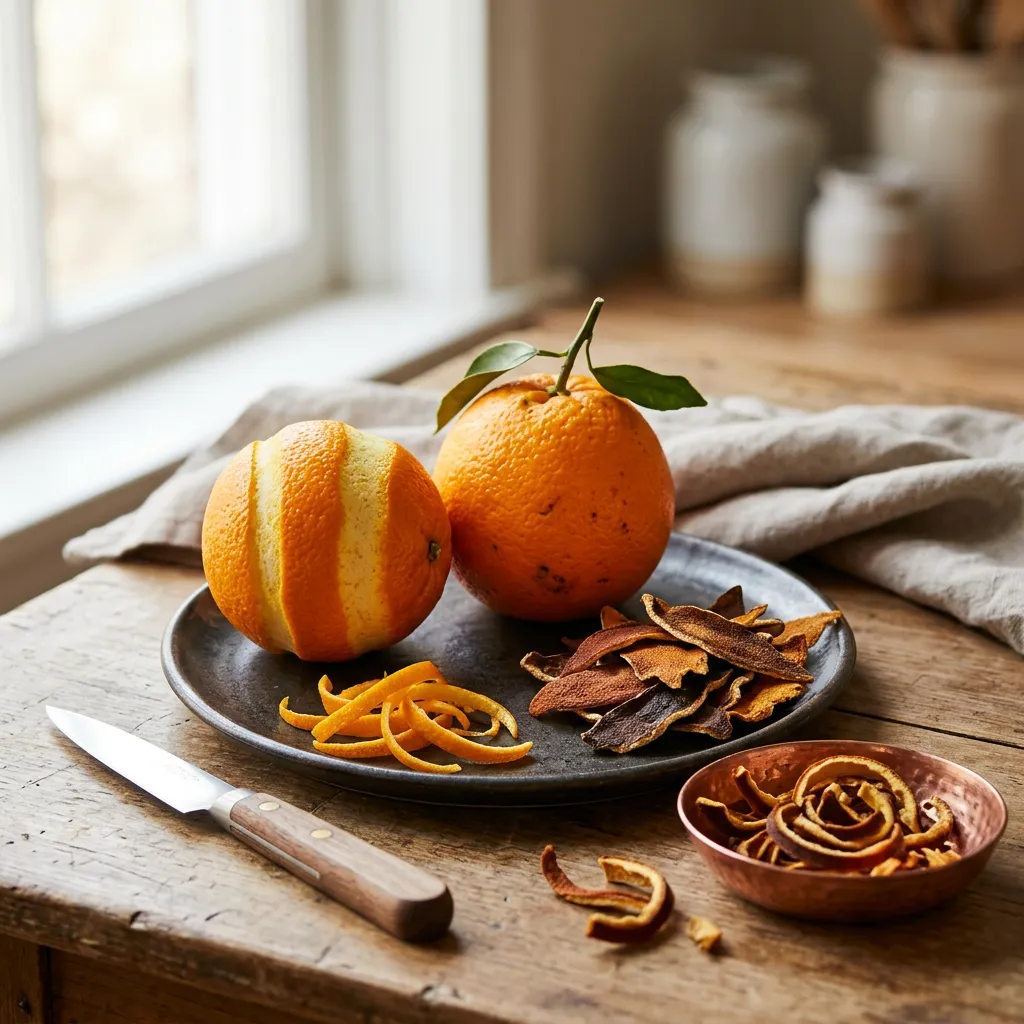 Dried Orange or Lemon Peel Recipe