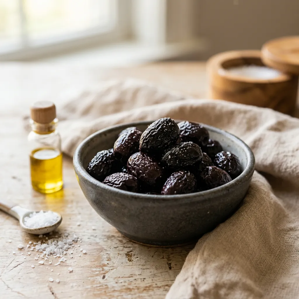 Dry Salt-Cured Olives